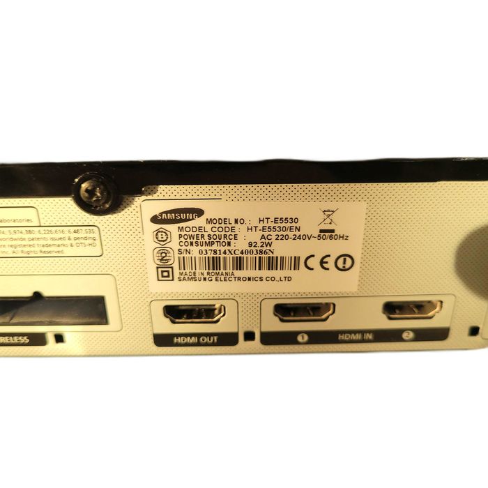 Kino domowe 5.1 Samsung HT-E5530