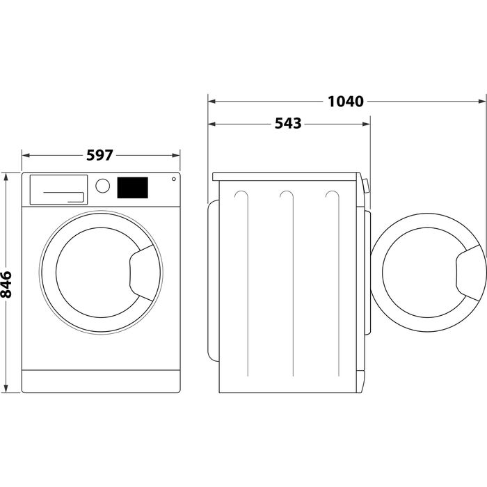 Сушильна машина Whirlpool FFT M22 8X2B PL з тепловим насосом 8 кг
