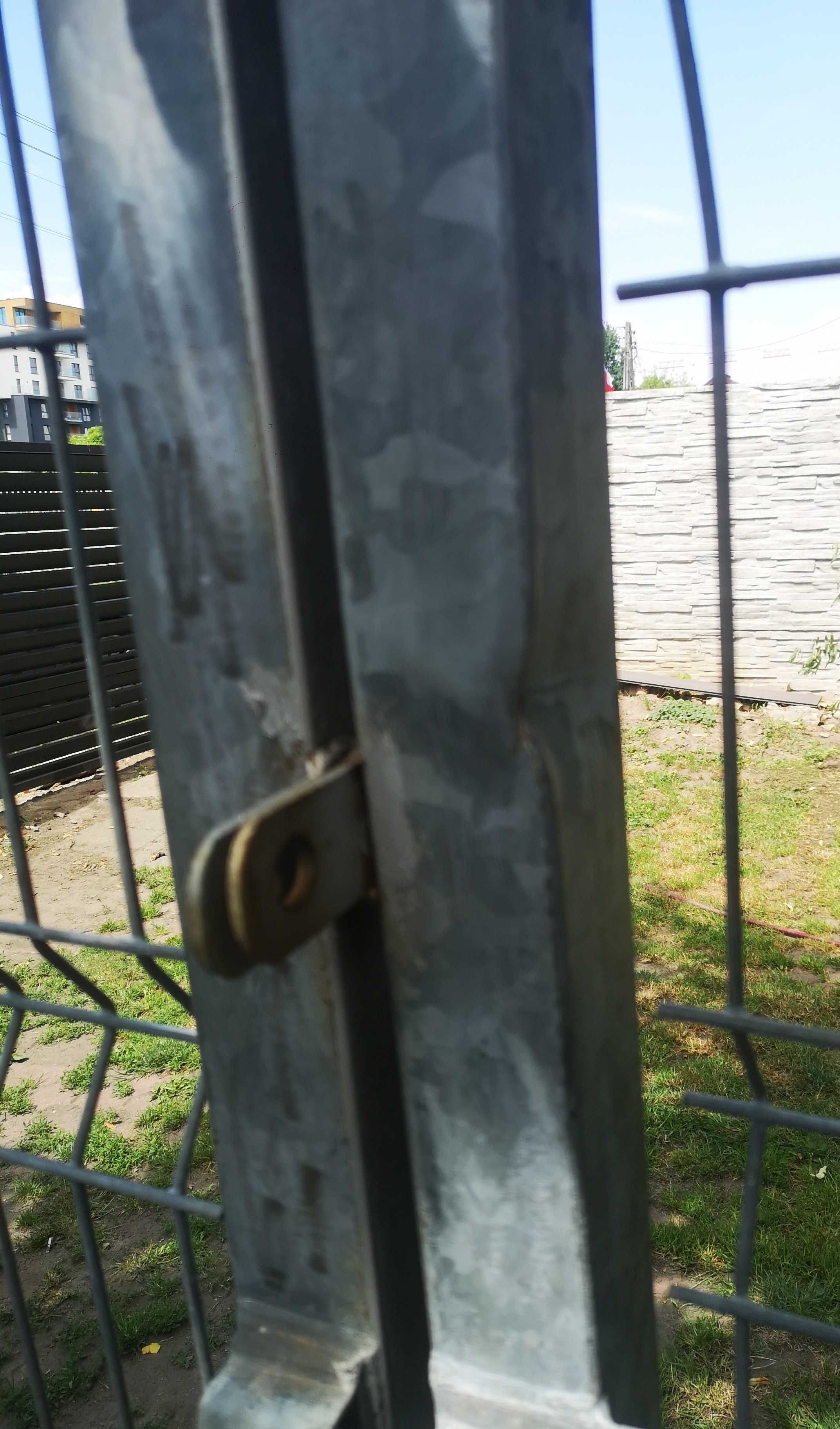 Brama dwuskrzydłowa ocynk 2x 1970x2330 mm