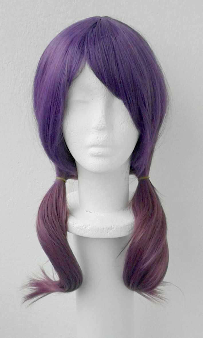 Kiss Him not me Serinuma Kae fioletowa ombre peruka cosplay wig