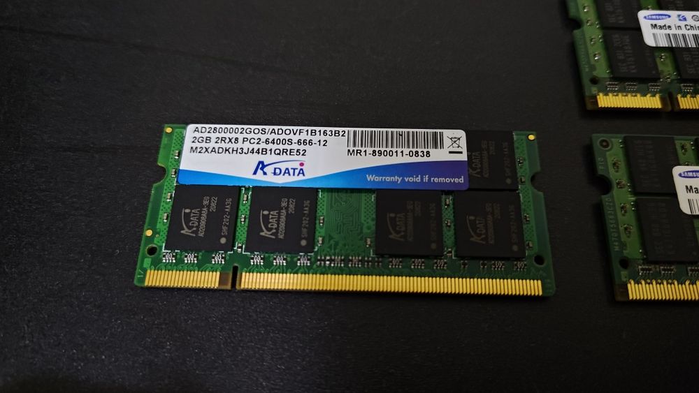 Memórias RAM 2GB DDR2