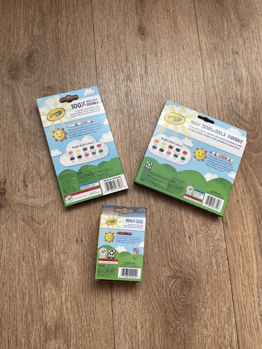 Кольорові маркери, фломастери воскові олівці Crayola (оригінал США)