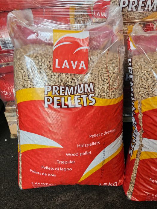 PELLET LAVA certyfikowany En Plus 6 mm