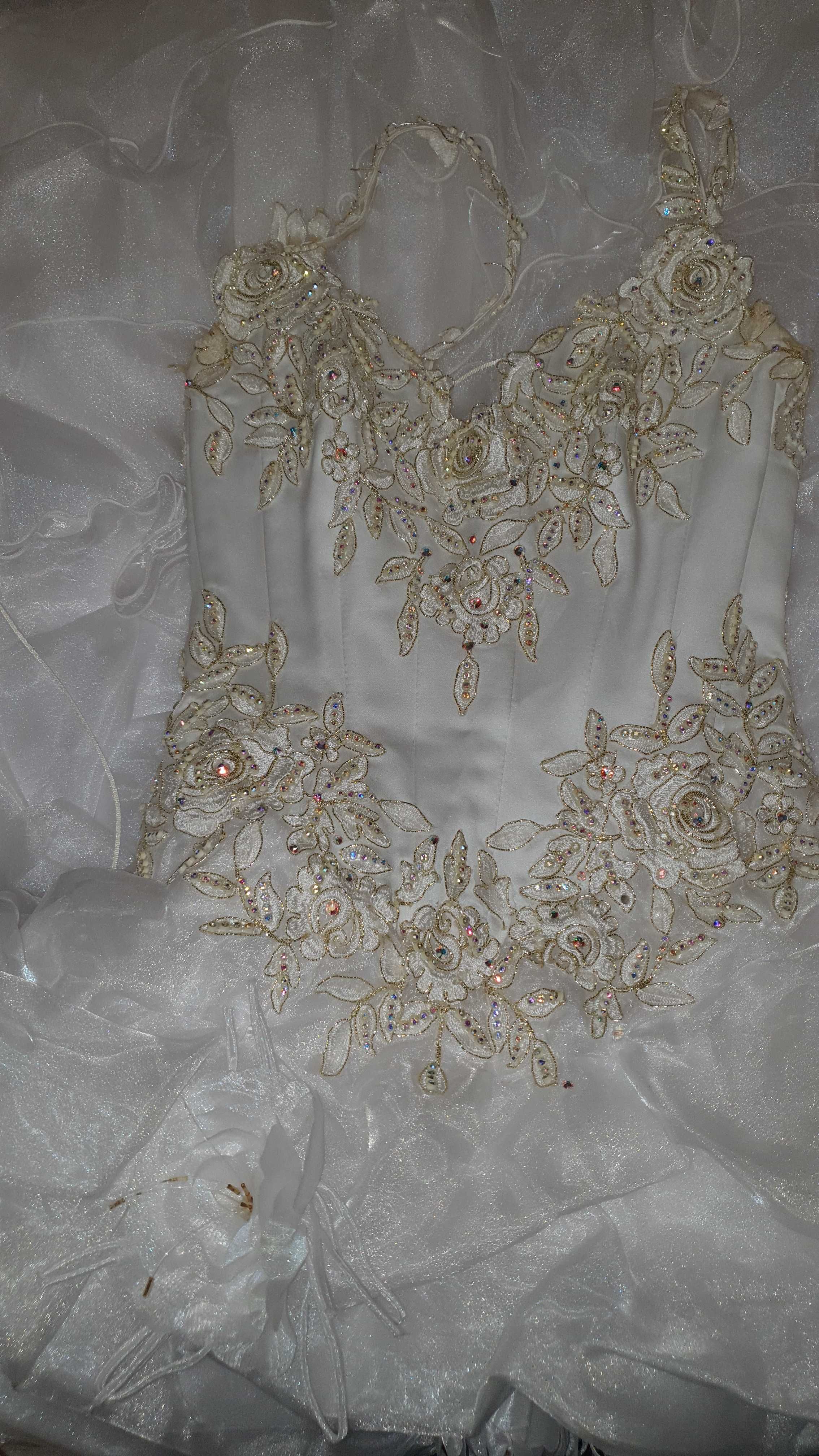 Свадебное платье 44-46р