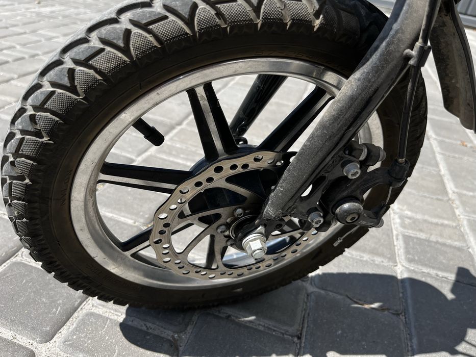 Maxxter mini електровелосипед складний батарея tesla