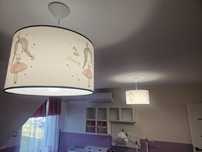 Lampy wiszące sufitowe księżniczki