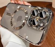 Magnetyczne etui do iPhone 15 Pro + HD szkło hartowane