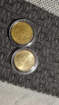 Várias moedas monaco, vaticano,sao marino,malta