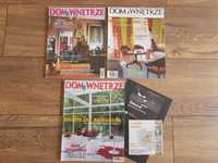 3 czasopisma: Dom & Wnętrze 2005, 2001