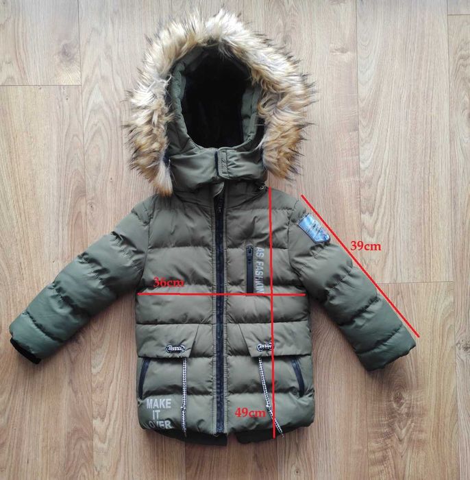 Kurtka zimowa chłopięca 110