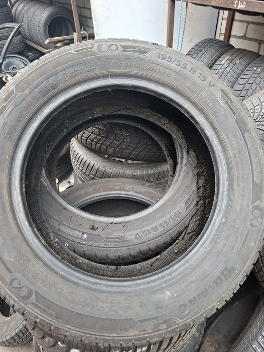 Всесизонка. 195/55/15. Попарно. 3пары. Резина, Шины.