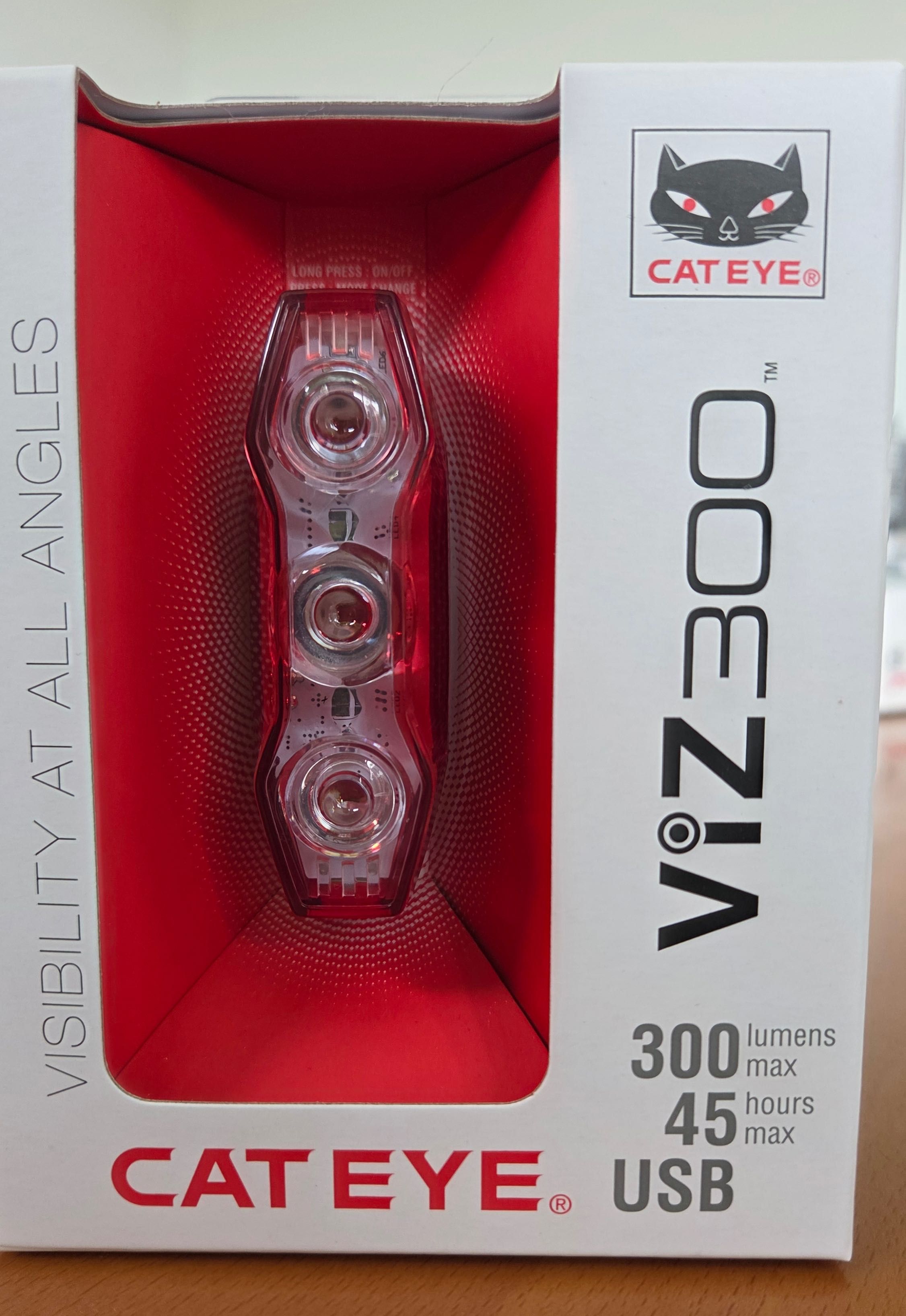 Luz Traseira Cateye VIZ150 e VIZ300