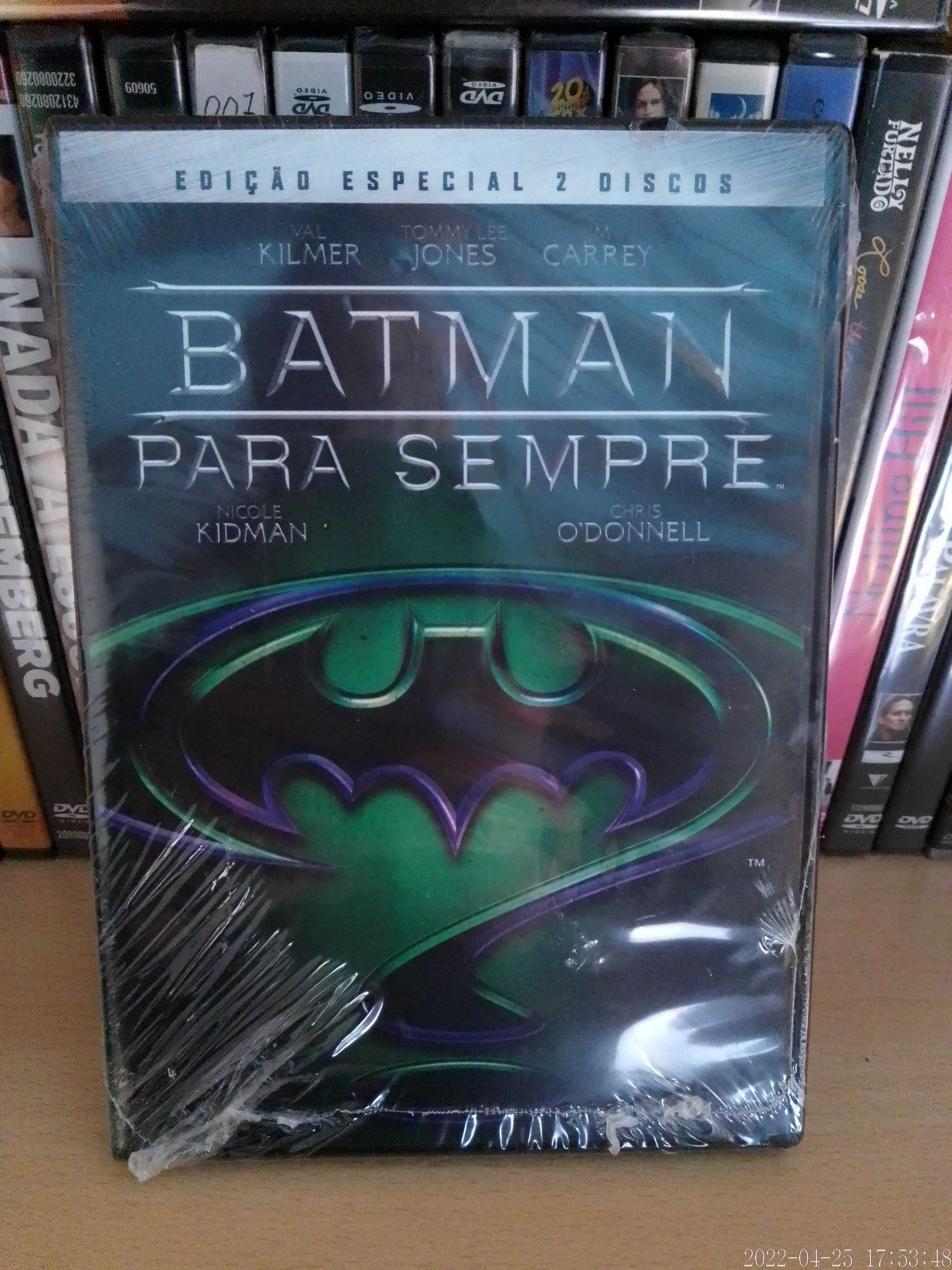 NOVO Batman Para Sempre 2 Dvd SELADOS Val Kilmer Filme 1995 Kidman Jim