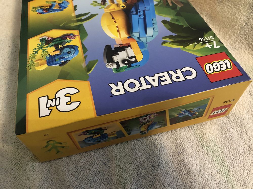 Lego creator papuga nowe