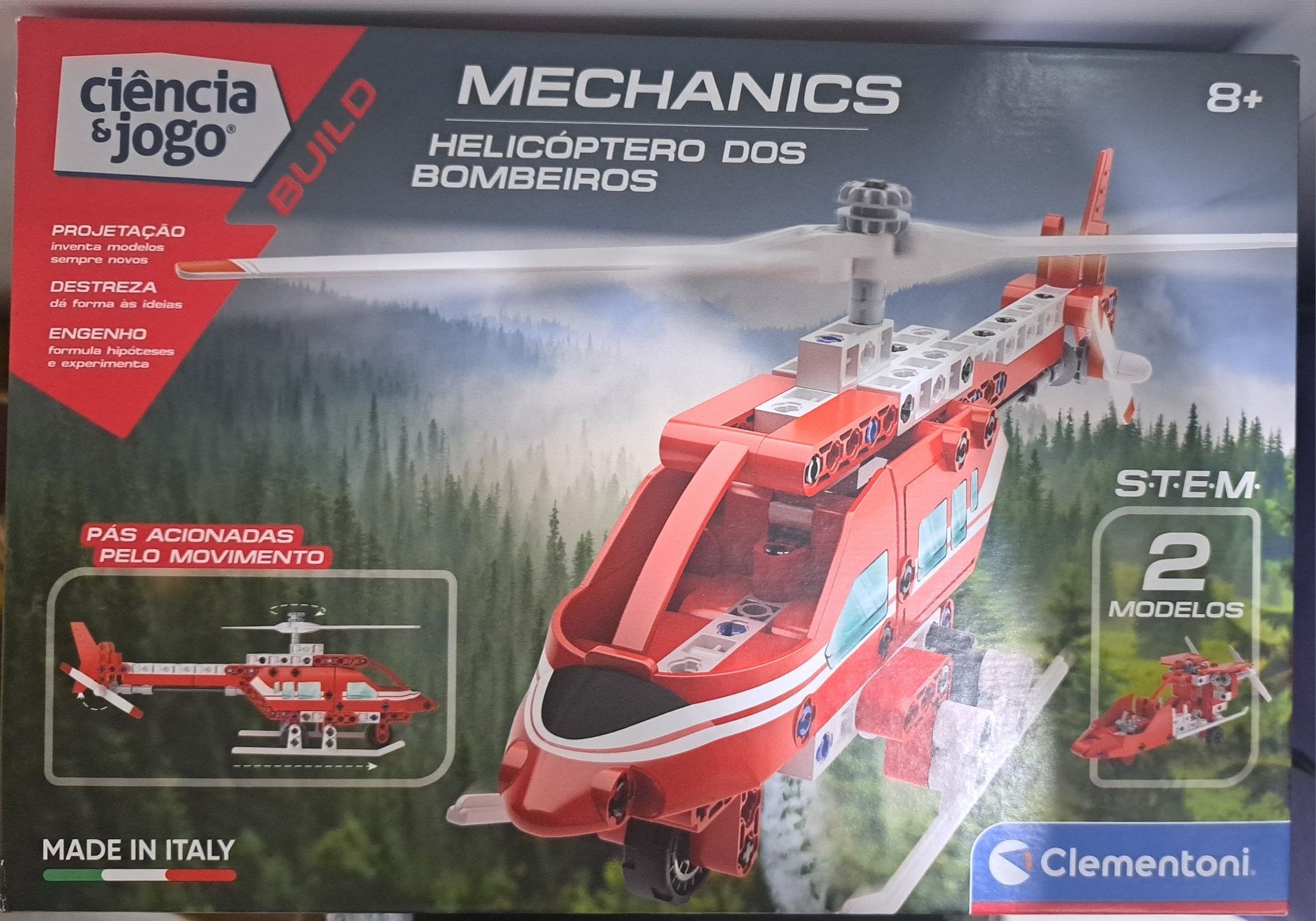 Helicóptero NOVO Clementoni