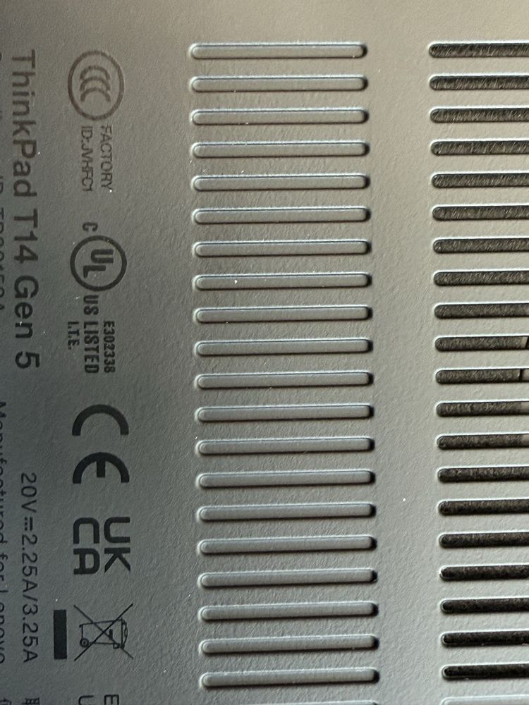 Lenovo thinkpad t14 gen 5  intel ultra 7/32/512 ( леново сінкпад т14 )