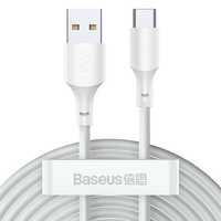 Baseus 2x kabel USB - USB C szybkie ładowanie 40W 5A 1,5 m biały