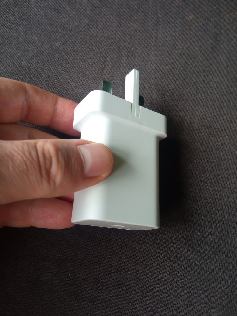 Перехідник англійська розетка на usb type-c