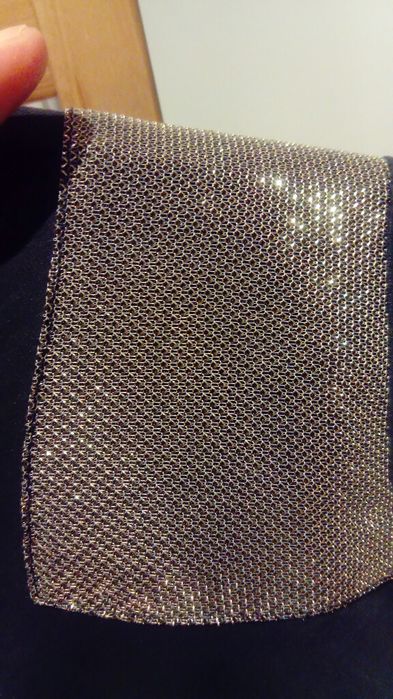 Stradivarius czarna bluzka z chokerem rozm. M