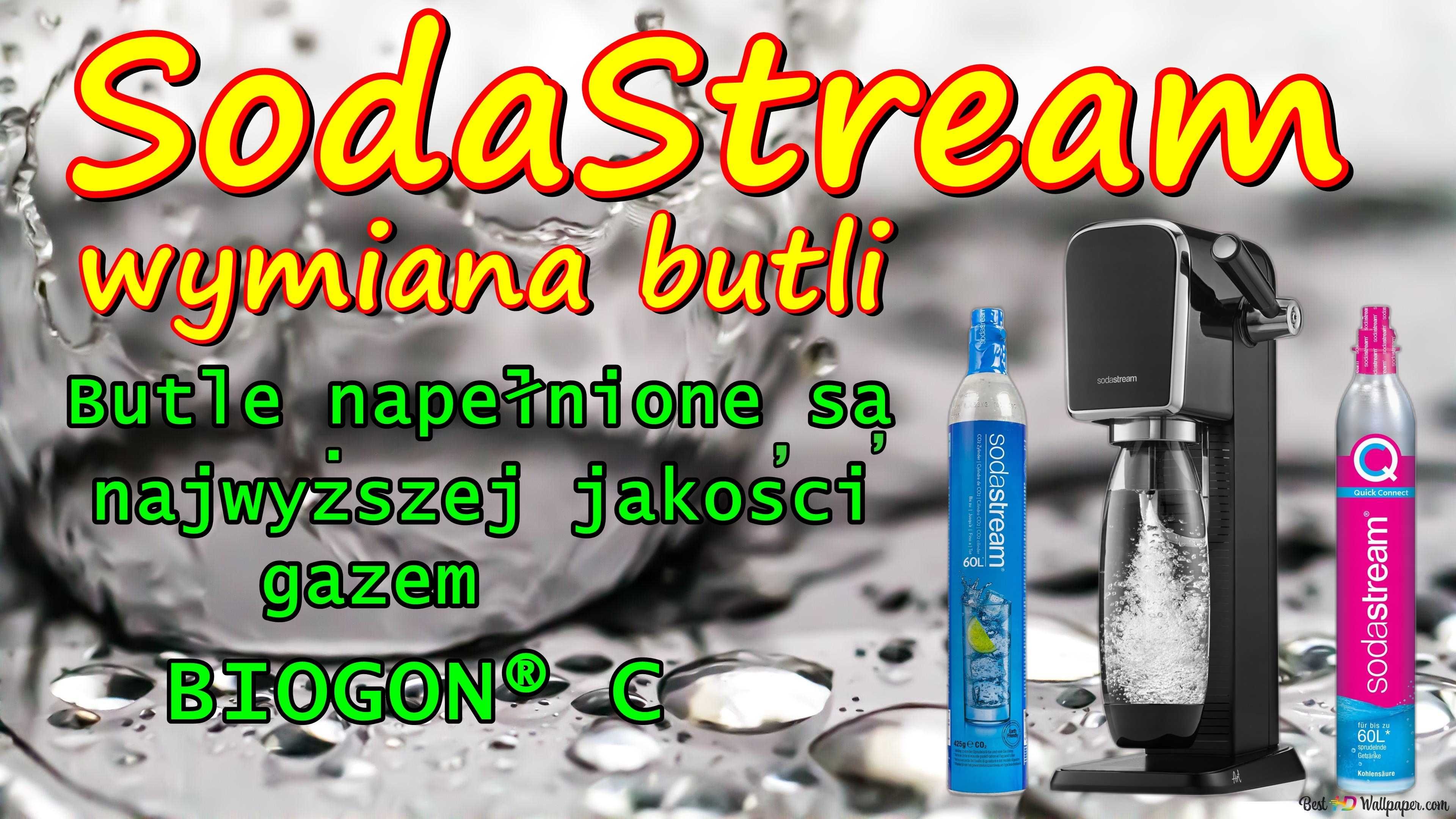 SodaStream -wymiana butli Co2