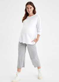 Літні Штани для вагітних бриджі сірий колір, супер якість defacto