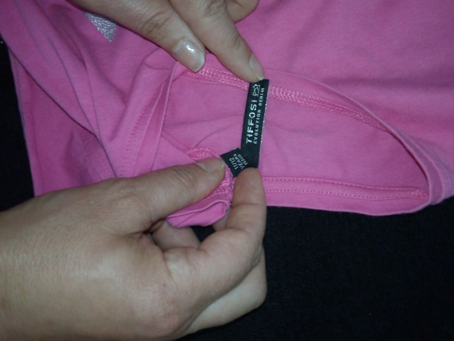 t-shirt tiffosi menina 11/12 anos