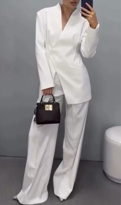 Костюм Lili Mager білий піджак Katimo The coat