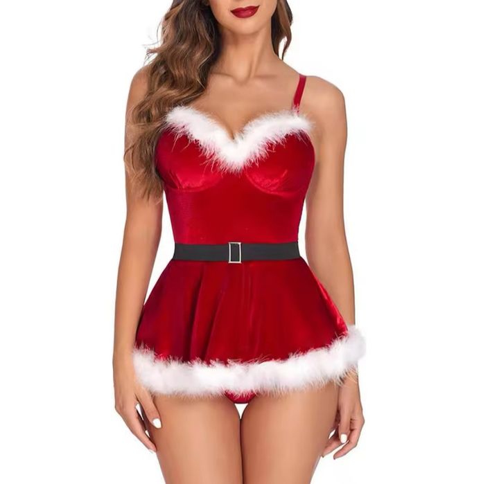 Sukienka Mikołaj erotyczny strój przebranie nowa