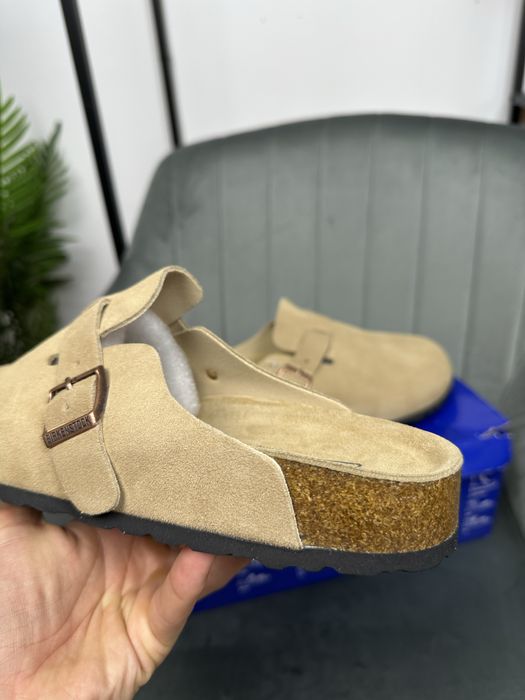 Birkenstock Boston Чоловічі капці Біркеншток Тапки Закриті Биркенсток