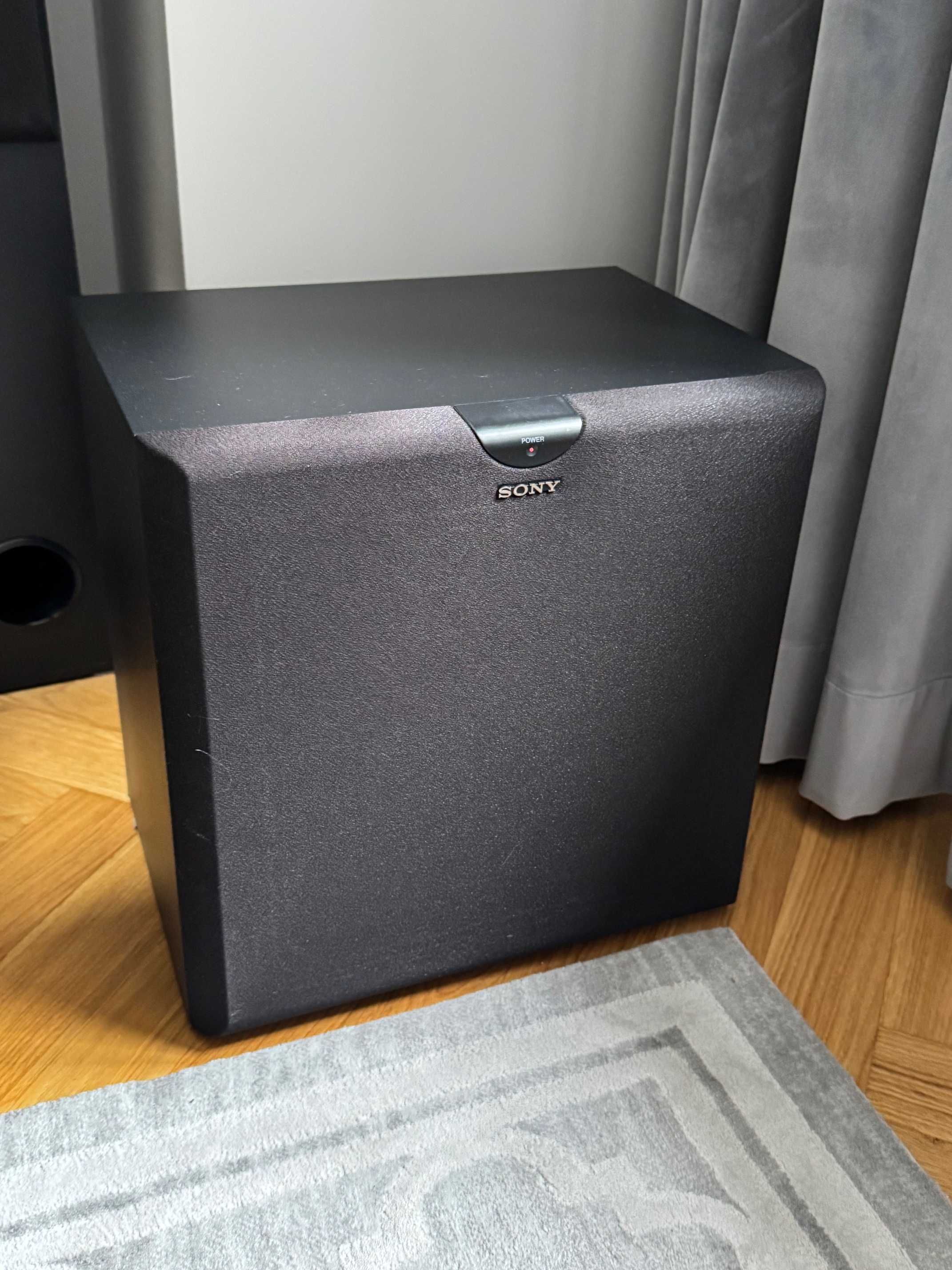 Zestaw kina domowego Sony 5.1 z amplitunerem STR-DH500 stan bdb