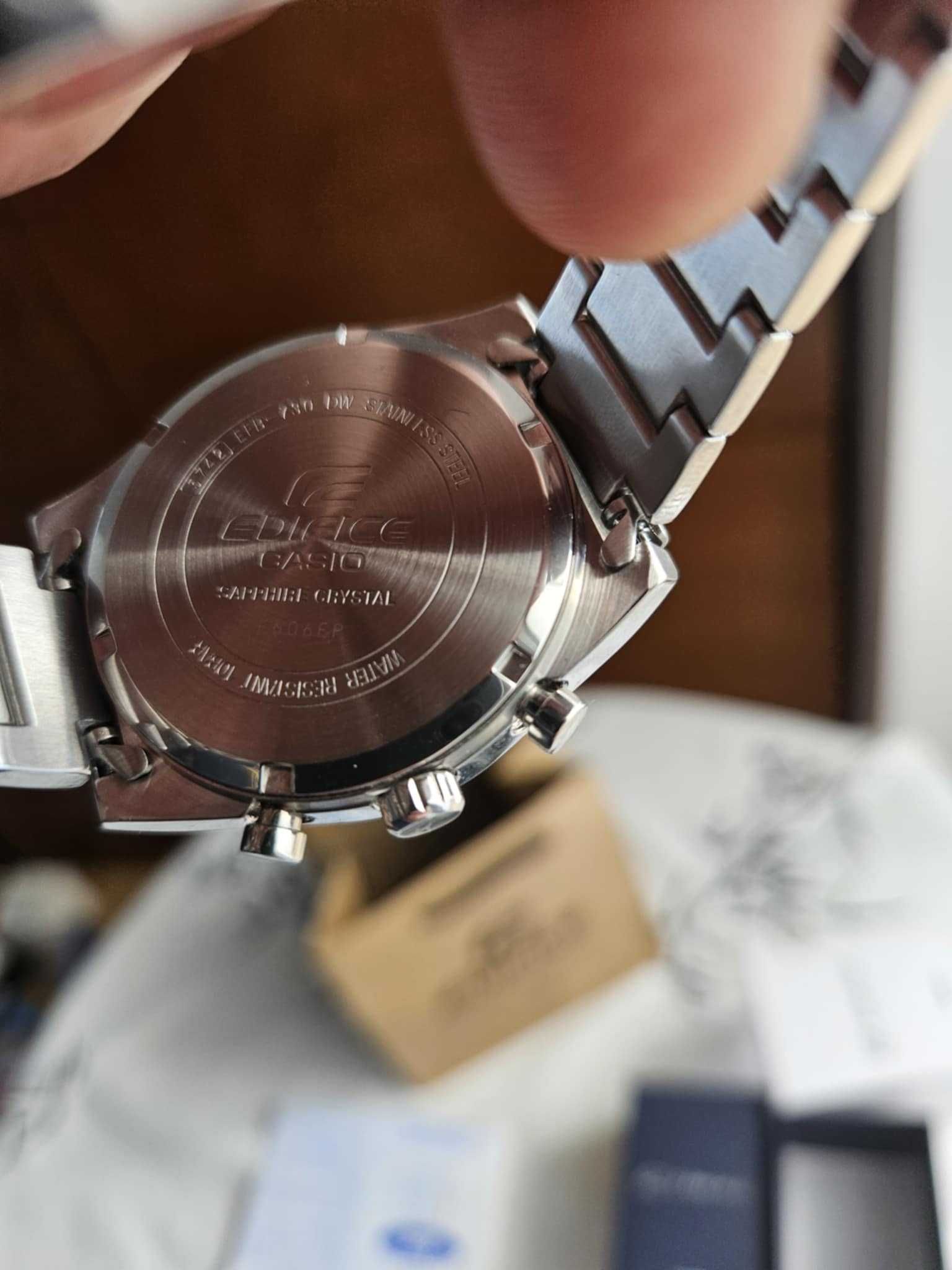 Casio Edifice Sapphire chronograf EFB-730D-7AVUEF
