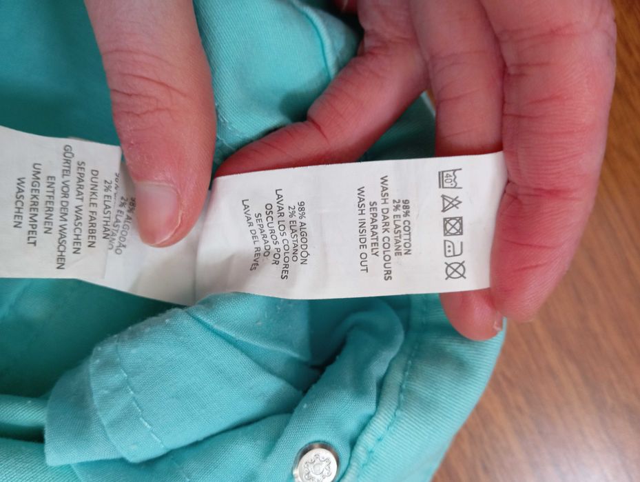 Calções azuis - YD/Primark