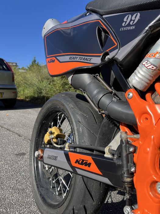 Ktm 520 exc supermotard A2