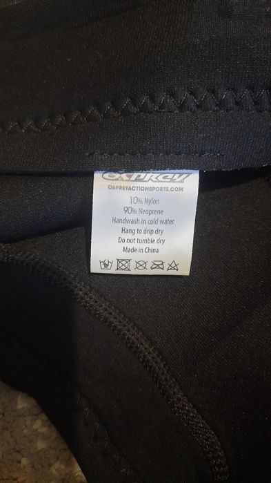 Гідрокостюм дитячий, для плавання, shorty, Osprey