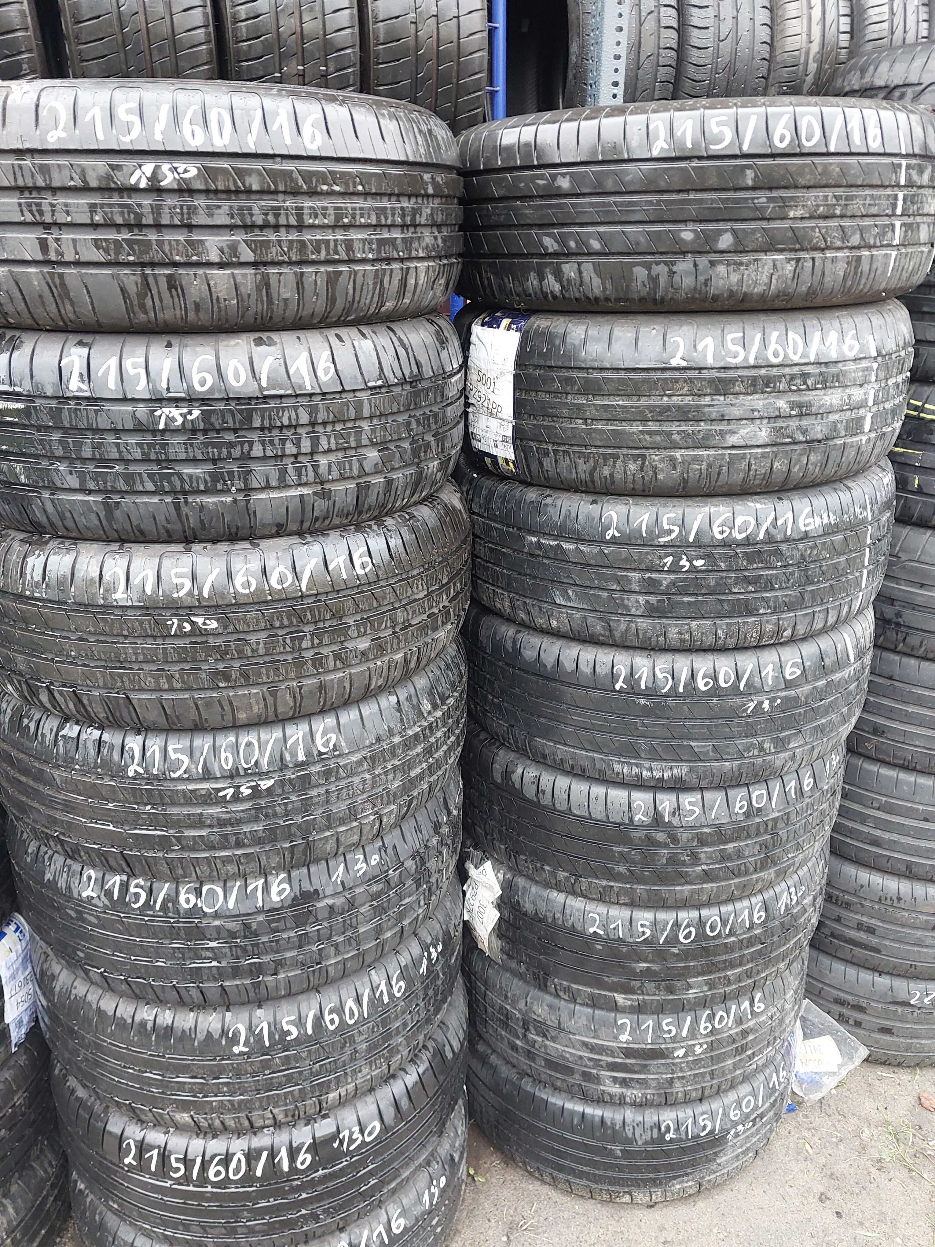 Opony letnie używane 215/60/16 Goodyear 7mm okazja Toruń!!!