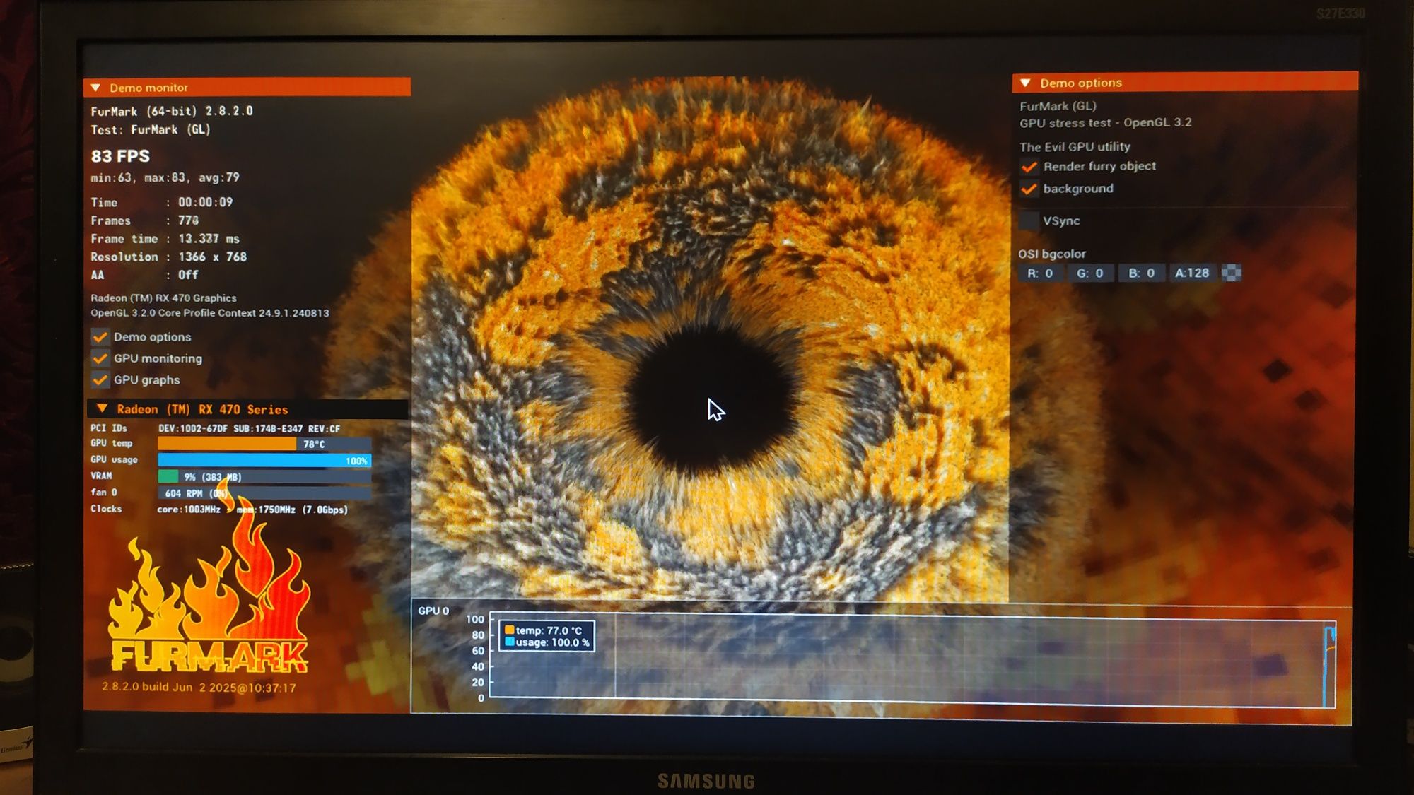 Комп'ютер ІГРОВИЙ 8 ЯДЕР 8 потоків AMD FX 8350 4350 Mz/ RX 470 4GB