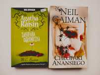 Neil Gaiman Chłopaki Anansiego i Agatha Raisin zakopana ogrodniczka