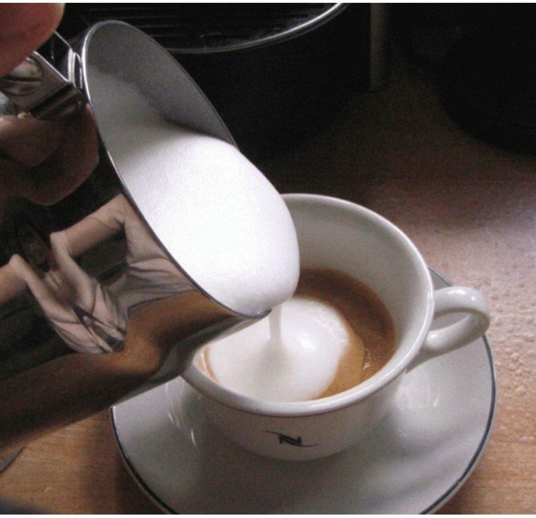 Aerocino(Permite obter espuma de leite (quente ou fria).