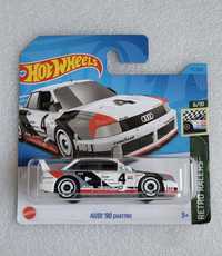 Audi 90 Quattro biały Hot Wheels