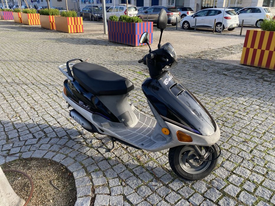 Honda Bali 50cc (1995): pronta a andar
