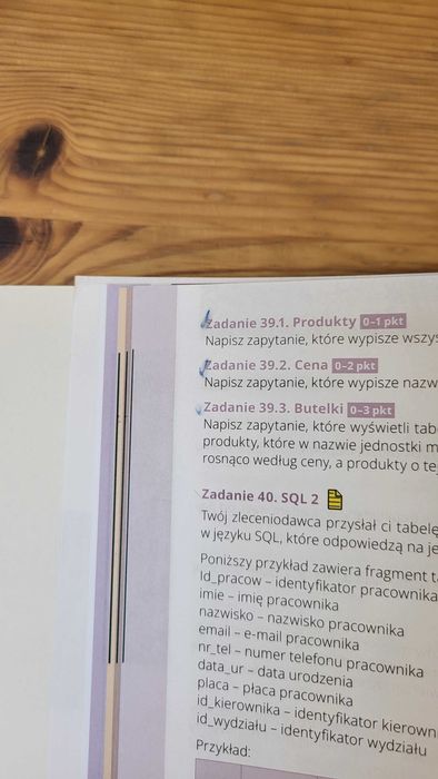 Repetytorium maturalne Informatyka, OPERON Zakres Rozszerzony