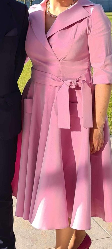 Sukienka kolor różowy