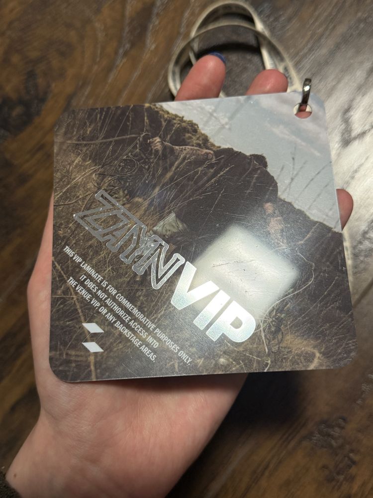 Smycz zayn malik one direction 1D vip kolekcjonerska limitowana