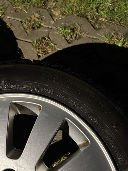 Felgi Saab 5x110 opony zima 205/55/16 93 95 Opel Vectra Alfa Romeo