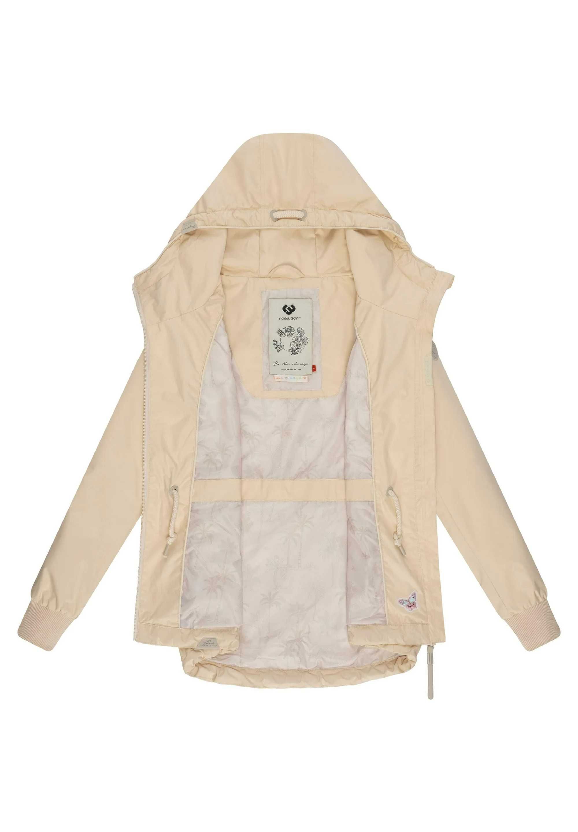 Ragwear
DANKA Parka kurtka kremowa 40 L Wiatroszczelna wodoszczelna