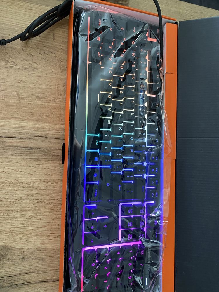 Klawiatura gamingowa SteelSeries Apex 3 czarna