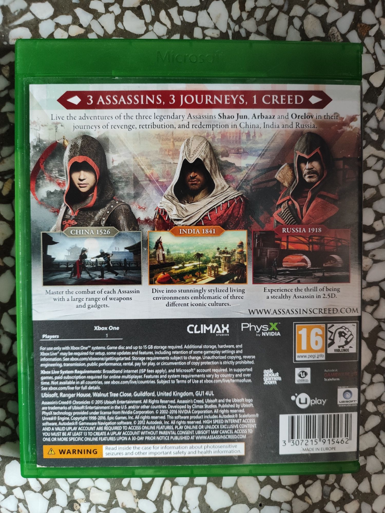 Assassin's Creed Chronicles Xbox one Series X