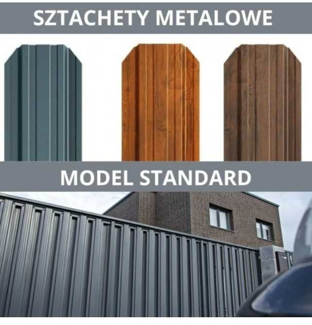 sztachety metalowe