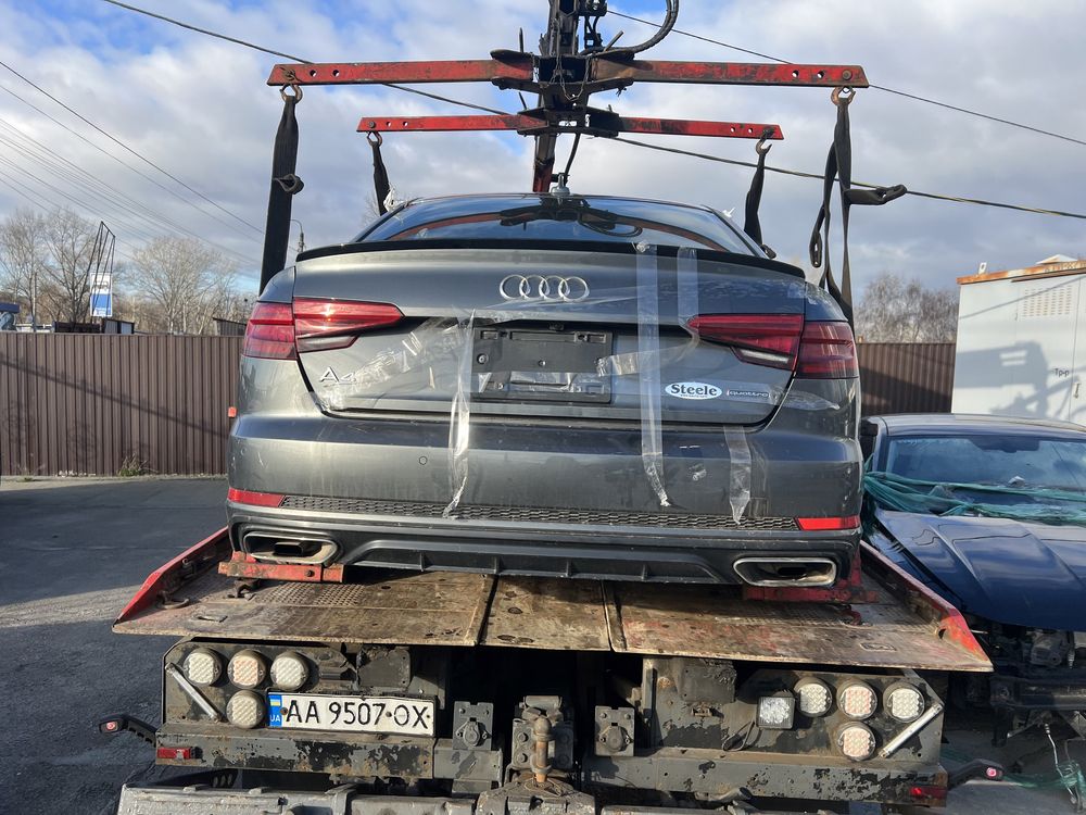 Audi a4 b9 2018 2.0 tfsi z7s a4 8w ауді а4 б9 s line с лайн Разборка