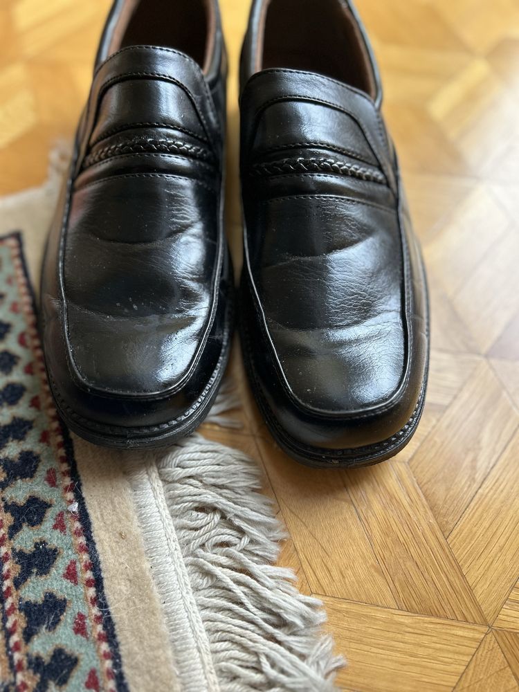 Buty mokasyny czarne